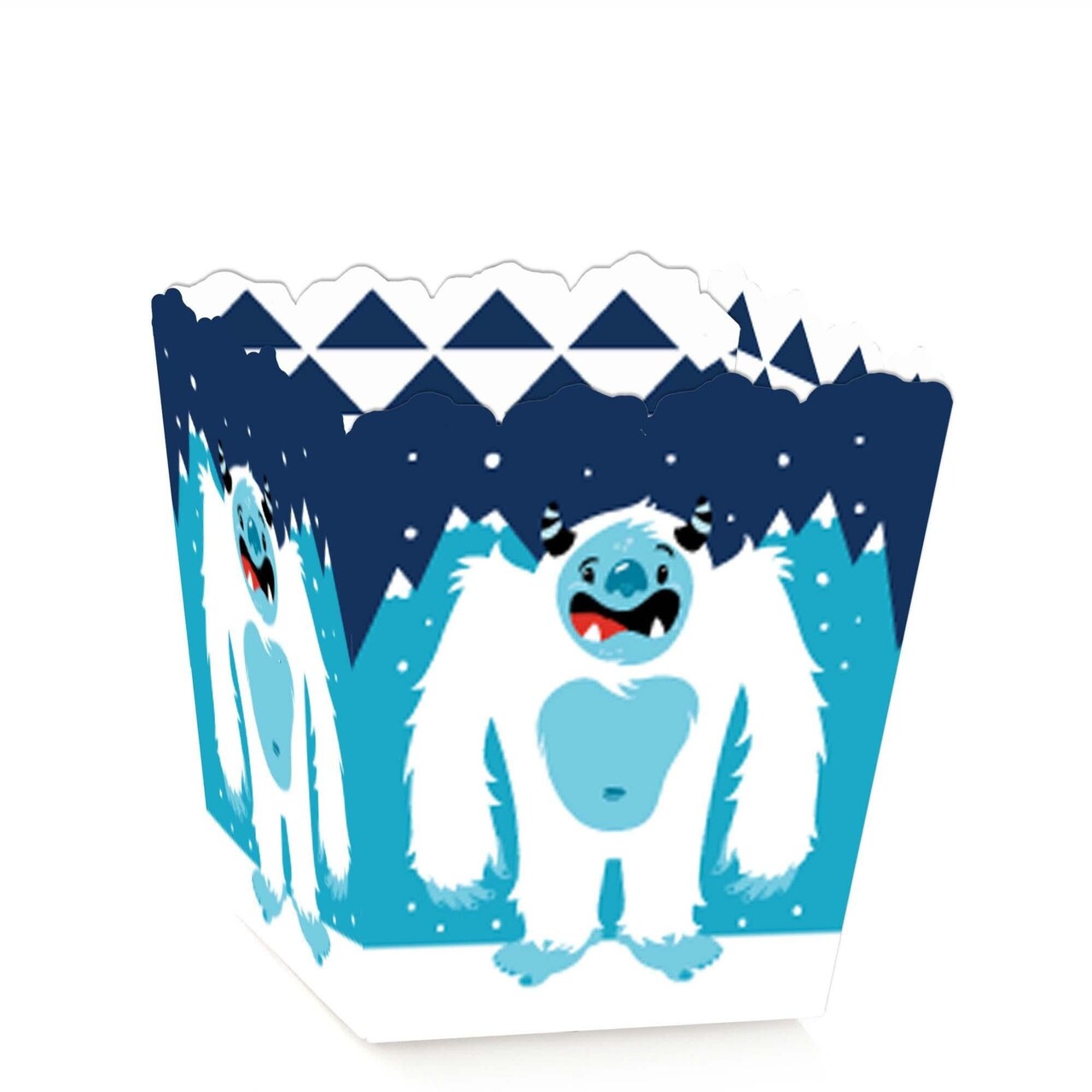 Big Dot of Happiness Yeti to Party - Party Mini Favor Boxes